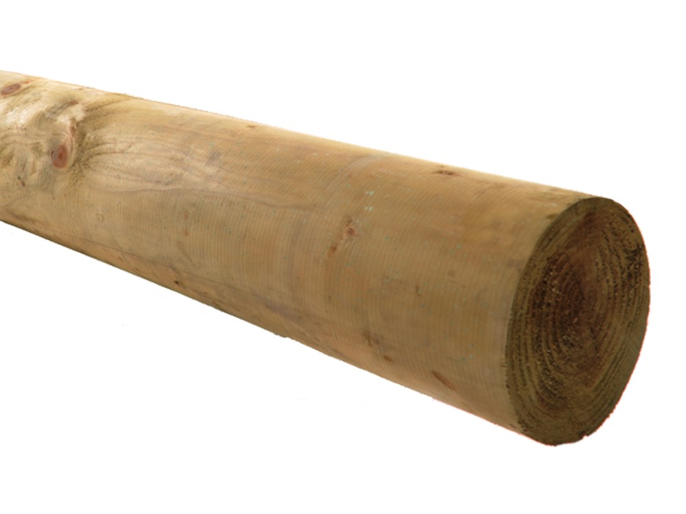 Traditional Rondin RONDIN NON POINTU Ø8 Lg2.50m