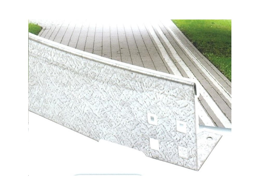 BORDURE PLANE GALVA HT 80