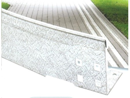 BORDURE PLANE GALVA HT 80