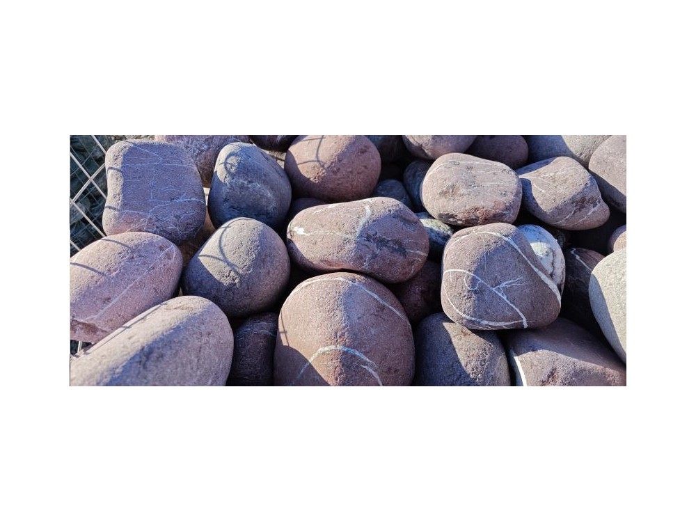 GALET LAGUNE ROUGE 20-30cm Unité