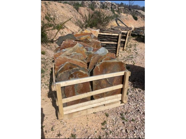 PAS JAPONAIS ARDOISE OXYDEE 50x70