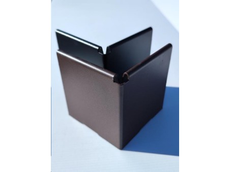 ANGLE 90° ACIER PEINT NOIR HT100